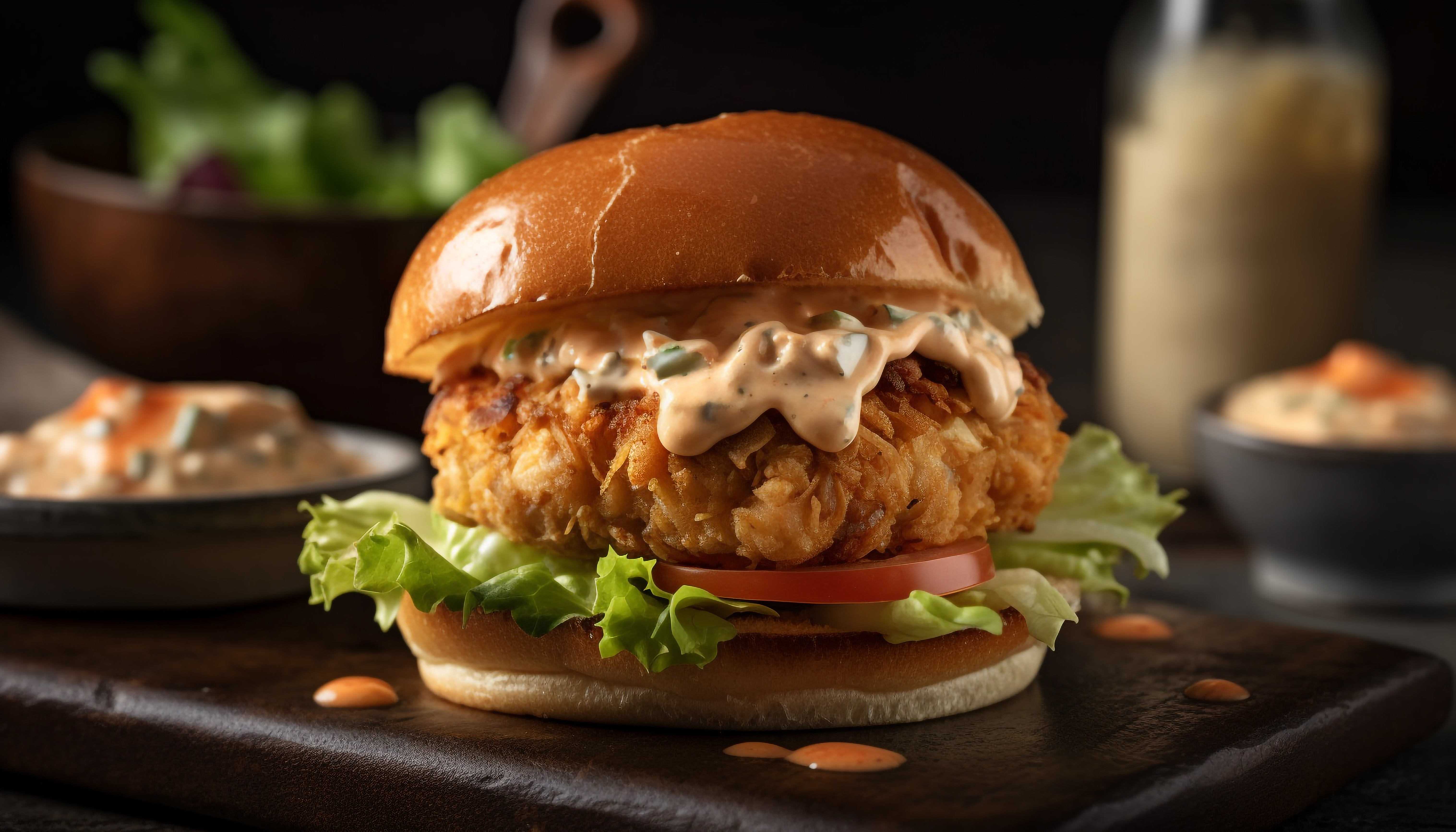 Buttermilk Chicken Burger
