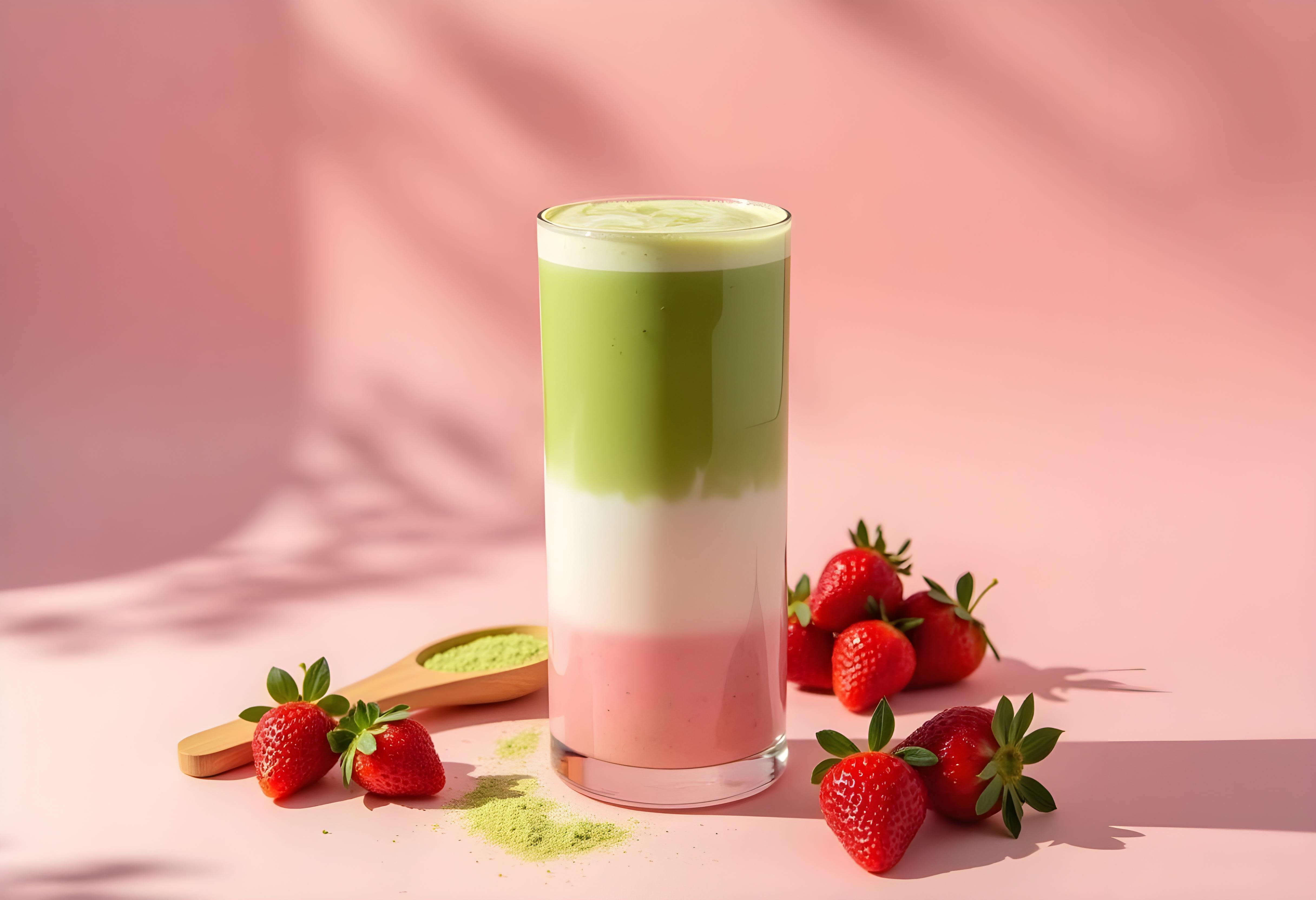 Strawberry Matcha