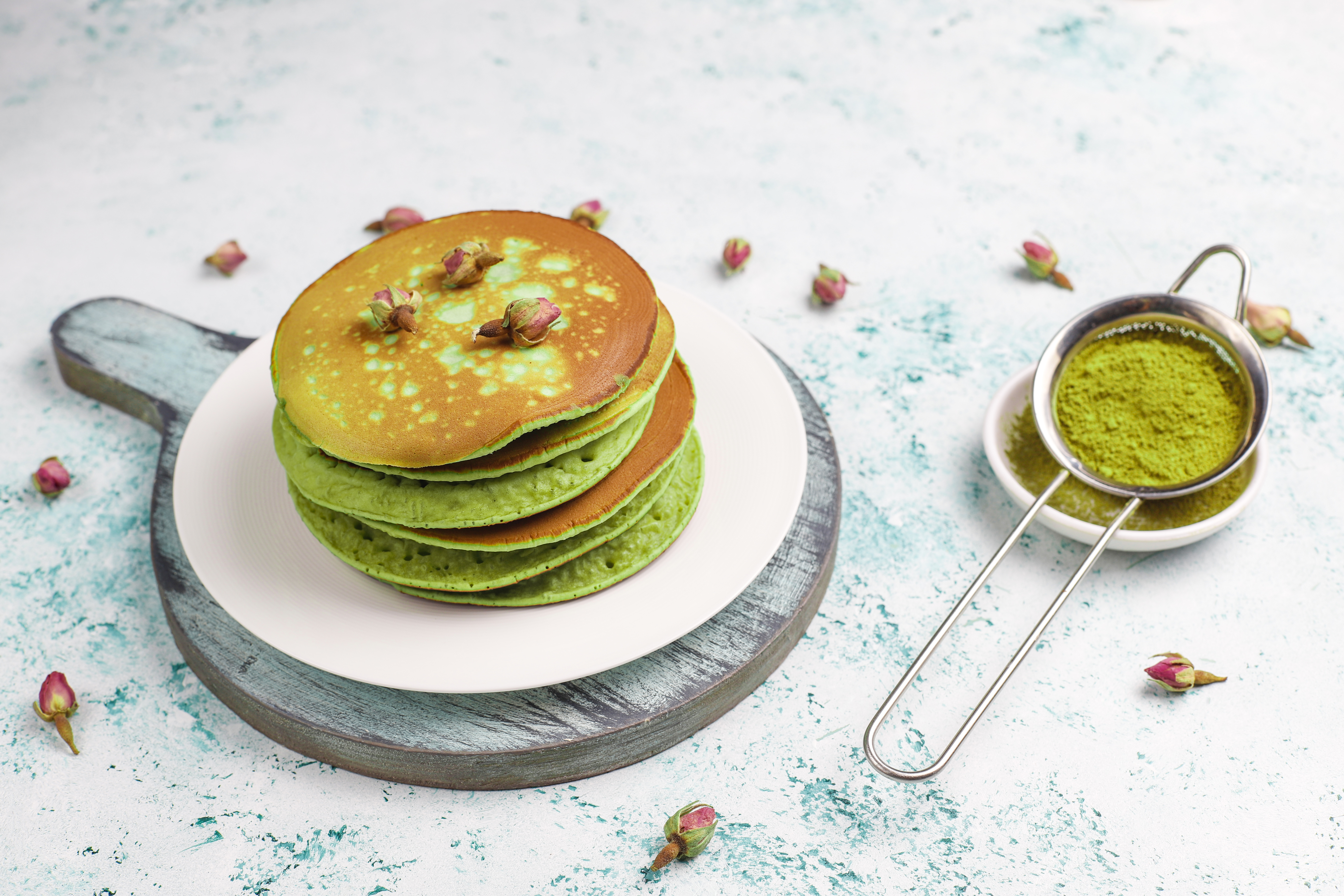 Pistachio Belgian Chocolate pancake