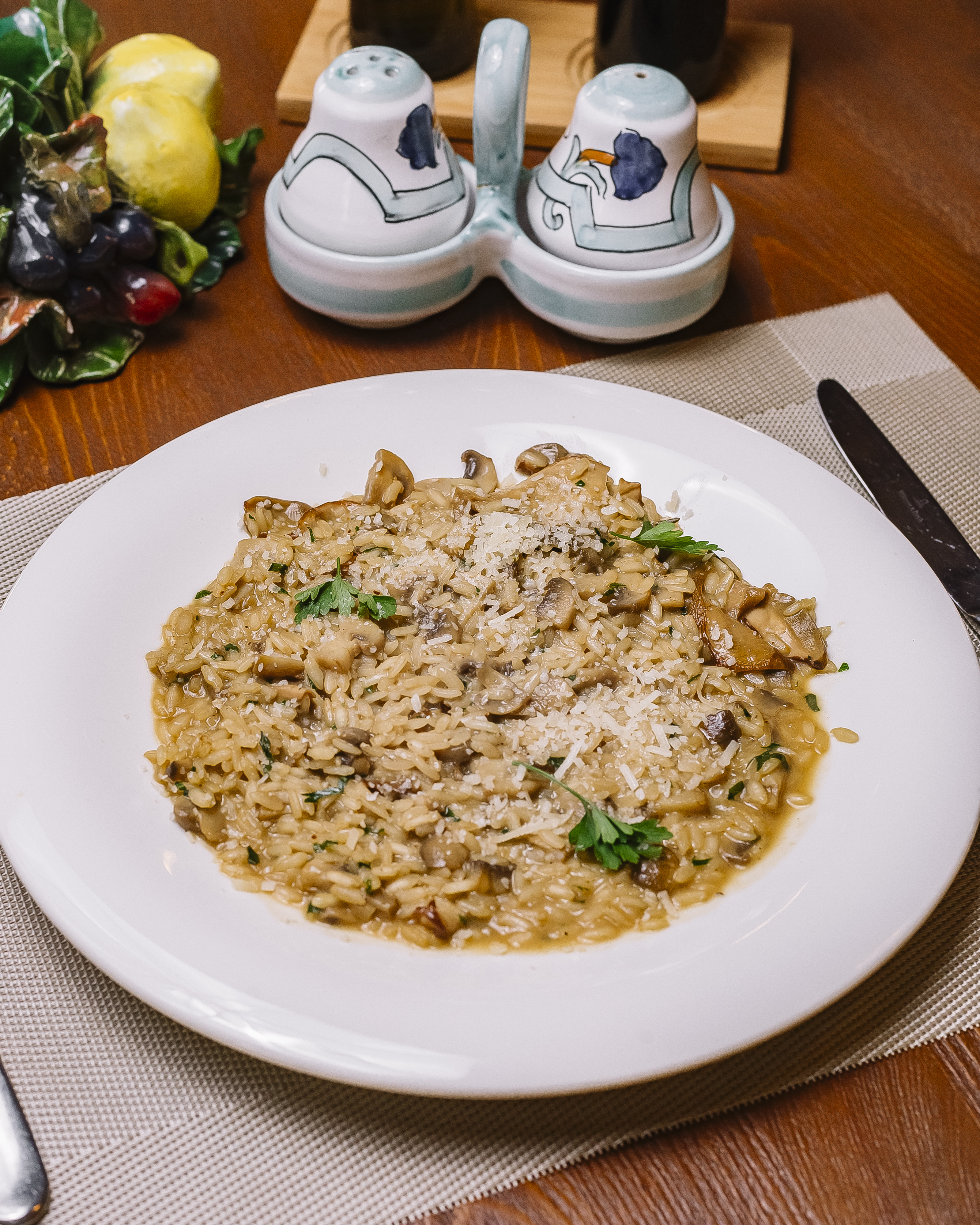 Mushroom Risotto